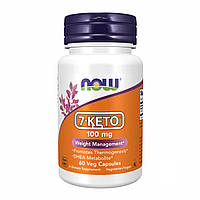 7-Кето Управление весом Now Foods 7-KETO 100 mg 60 vcaps