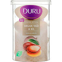 Мыло туалетное Duru Аргановое масло и глина 100г*4шт