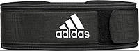 Пояс для важкої атлетики Adidas Essential Weightlifting Belt чорний Уні XS (62-75 см)