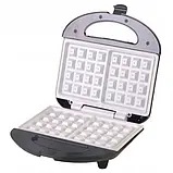 Електрична вафельниця, бельгійські вафлі Camry CR 3019 (700 Вт, антипригарне покриття), фото 2