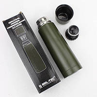 Термос Mil-Tec 500 мл нержавіюча сталь олива