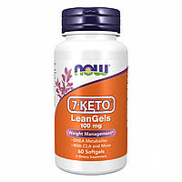 Управление весом Now Foods 7-KETO LeanGels 100 mg 60 Softgels