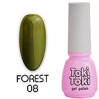 Гель-лак Toki Toki Forest FS08, 5 мл, цвет скошенной травы
