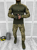 Мужской осенний тактический костюм пиксель для военных ВСУ, осенняя тактическая военная форма пиксель