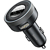 Fm модулятор з Bluetooth Фм трансмітер у прикурювач в машину, автомобільний FM трансміттер Baseus MP3, фото 4