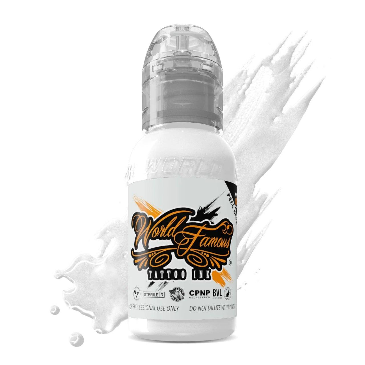 Фарба для тату World Famous Ink Portrait White, 15 мл