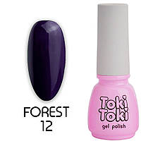 Гель-лак Toki Toki Forest FS12, 5 мл, темно-фиолетовый