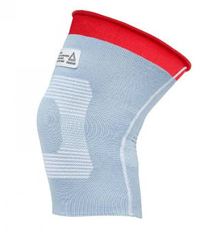 Фіксатор коліна Reebok Speedwick Knee Support білий, червоний Уні M