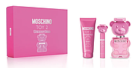 Moschino Toy 2 Bubble Gum - Набор (100 мл - туалетная вода + 100 мл - лосьон дл тела (b\l) + 10 мл - туалетная