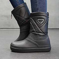 Жіночі чорні калоші високі