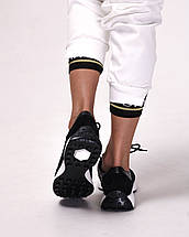 Кросівки жіночі Krula 777 36 чорний шкіра замша, фото 4