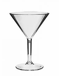 Келих для мартіні з полікарбонату прозорий 280 мл