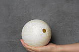 Писанка зі страусиного яйця, крашанки ручної роботи, ексклюзивна величезна біла писанка, фото 4