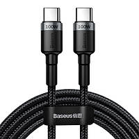 Кабель Baseus Cafule Series Metal Data Cable Type-C to Type-C 100W 1m / Black