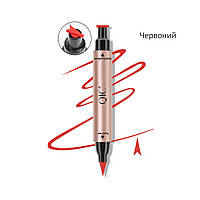 Подводка-штамп цветная QIC Double Headed Seal Eyeliner Pencil (Красная)