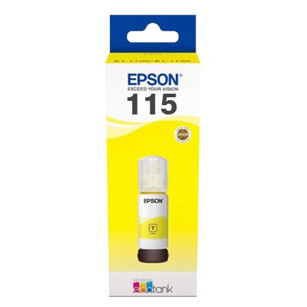 Контейнер з чорнилом Epson C13T07D44A yellow для принтера L8180, L8160