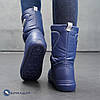 Жіночі сині калоші високі, фото 6