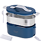 Ланчбокс для їжі - з підігрівом Adler AD 4505 blue, фото 5