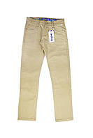 Котоновые штаны для мальчика 158 бежевый Vanguard