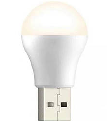 Портативна лампа Mini USB LED лампочка White