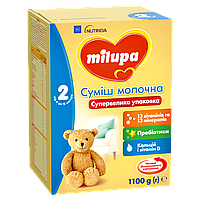 Cуміш молочна суха Milupa 2, 1100 г 6-12 міс Мілупа