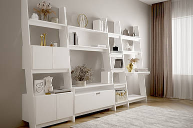 Сучасні модульні стінки для вітальні стінка під телевізор в зал кімнату меблева міні стінка в спальню Лінк