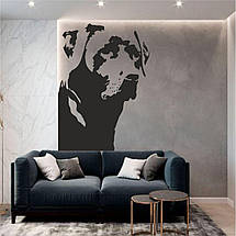 Трафарет для фарбування, Пес, одноразовий з самоклеючої плівки 140 х 95 см, фото 5