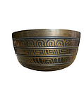 Співоча Чаша 12 см. Відкрита темно-коричнева. Очі., фото 4