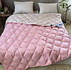 Зимова Ковдра Євро 200х220см. Тепла Рожева ковдра ТМ ОДА, фото 2