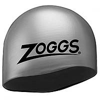 Шапочка для плавання Zoggs OWS Silicone Cap сіра