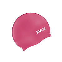 Шапочка для плавання Zoggs Silicone Cap рожева