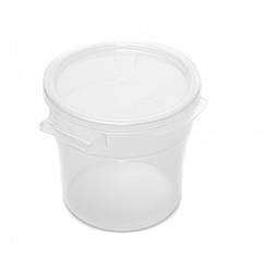 Контейнер для зберігання One Chef з кришкою 1л d12 см h12,5 см поліпропілен, Контейнер для зберігання круглий