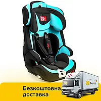 Детское автокресло универсальное JOY (1-2-3 группа, 9-36 кг, ISOFIX) FX 5266 Голубой