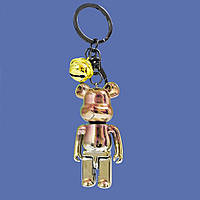 Брелок для ключів Ведмедик Bearbrick  Рожевий