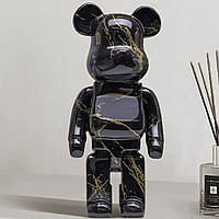 Фігурка Ведмедика Bearbrick колекційна 27 см Чорний