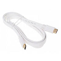 Кабель HDMI - HDMI v1.4 1,5м TRY Wire Slim белый