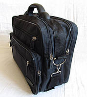 Мужская сумка через плечо папка портфель А4 черная Отличное качество