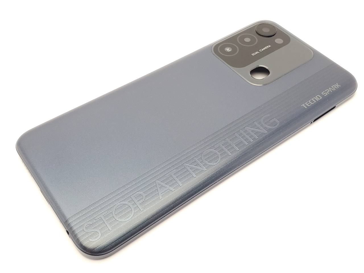Кришка tecno spark 8c (kg5n) синя сервісний оригінал з розборки