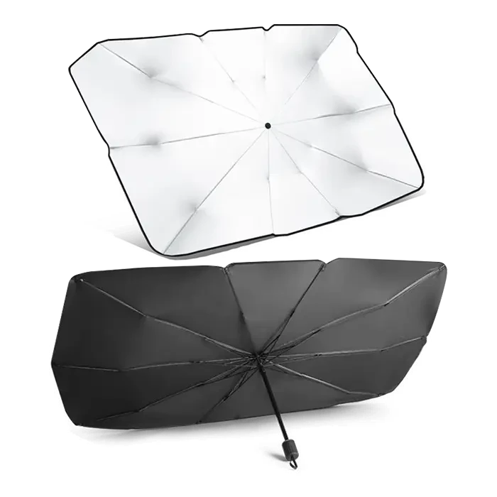 Автомобільна парасолька, автомобільна світловідбивна шторка 65*125 см