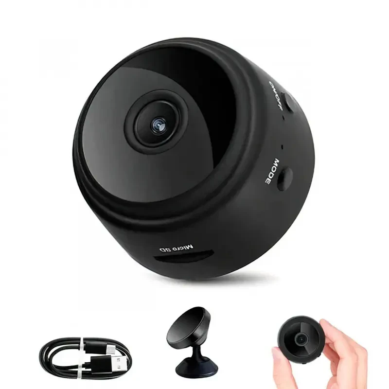 Бездротова Wi-Fi камера А9 з нічним баченням і датчиком руху FullHD