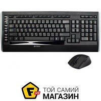 Комплект (клавиатура и мышь) A4Tech 9300F USB Black