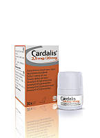 Жевательные таблетки Кардалис Ceva Cardalis для собак малых пород, лечения сердечной недостаточности (2,5