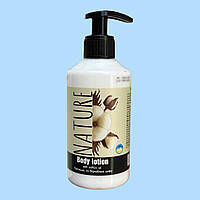 Лосьйон для рук і тіла з олією бавовни Bioton Cosmetics Nature, 300 мл