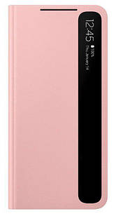 Оригінальний чохол Samsung Clear View Cover Pink для Galaxy S21 Plus SM-G996