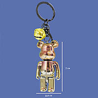 Брелок для ключів Ведмедик Bearbrick  Рожевий Хіт продажу!