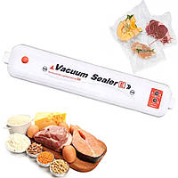 Автоматический вакууматор Vacuum Sealer вакуумный упаковщик бытовой аппарат для упаковки продуктов