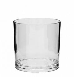 Склянка для віскі з полікарбонату прозора 280 мл