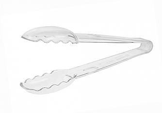 Щипці універсальні з полікарбонату прозорі 22,5 см