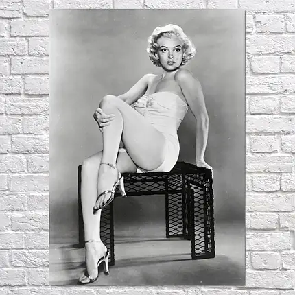 Плакат "Мерилін Монро, Marilyn Monroe", 60×43см, фото 2