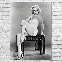 Плакат "Мэрилин Монро, Marilyn Monroe", 60×43см